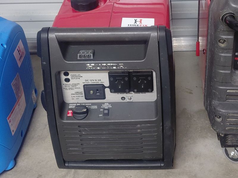 Honda EU30i (3 kVA) available for hire from HireFix