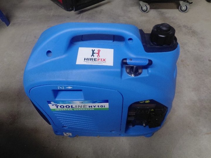 Tooline 1 kVA available for hire from HireFix